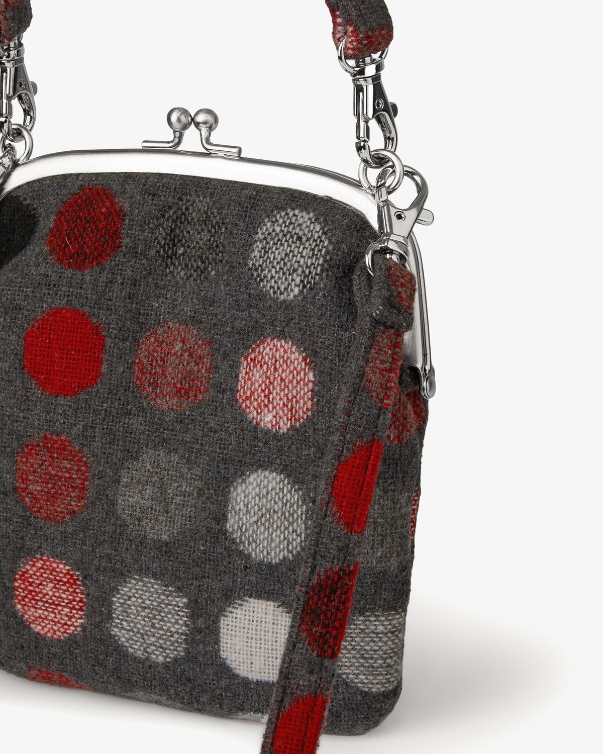 에이이에이이(AEAE) MINI POCKET 2WAY BAG [DOT CHARCOAL]