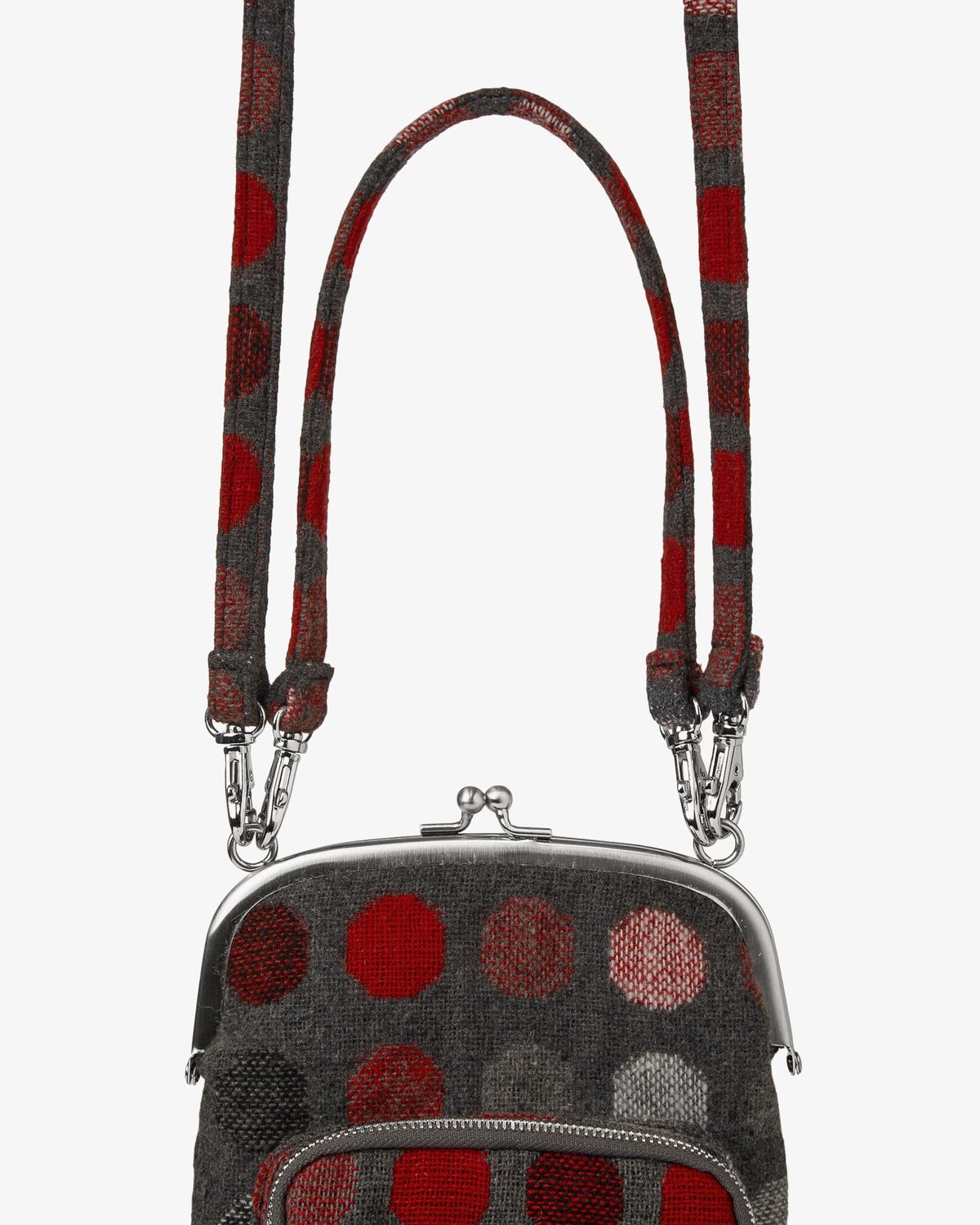 에이이에이이(AEAE) MINI POCKET 2WAY BAG [DOT CHARCOAL]