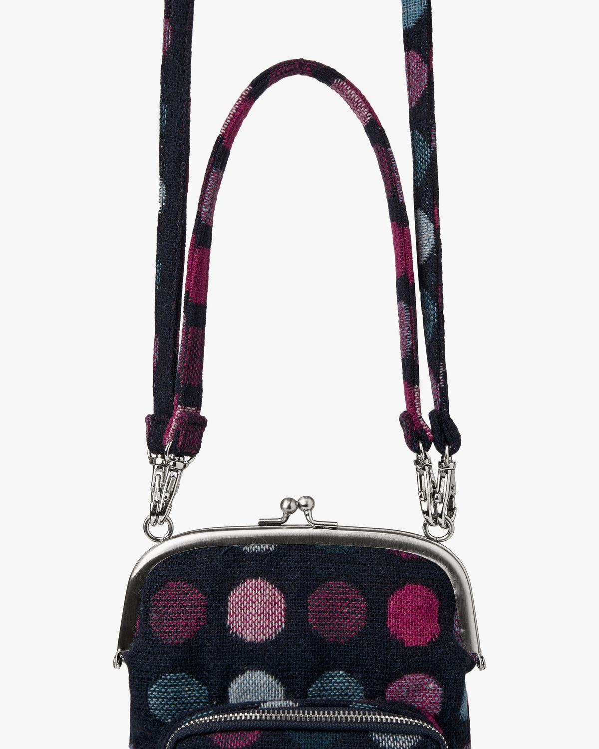 에이이에이이(AEAE) MINI POCKET 2WAY BAG [DOT NAVY]