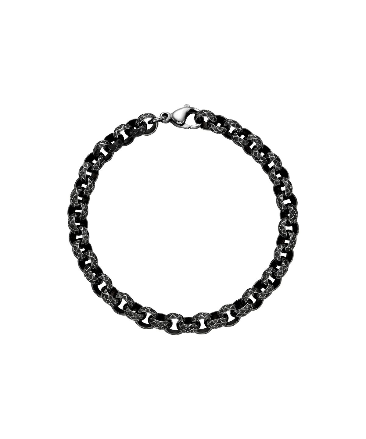 스칼렛또블랙(SCALETTOBLACK) URM012 Destroyed Chain Bracelet
