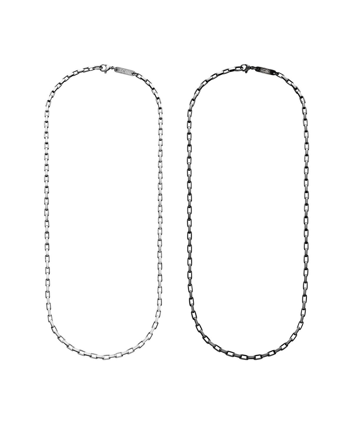 스칼렛또블랙(SCALETTOBLACK) URM010 Clip Chain Necklace