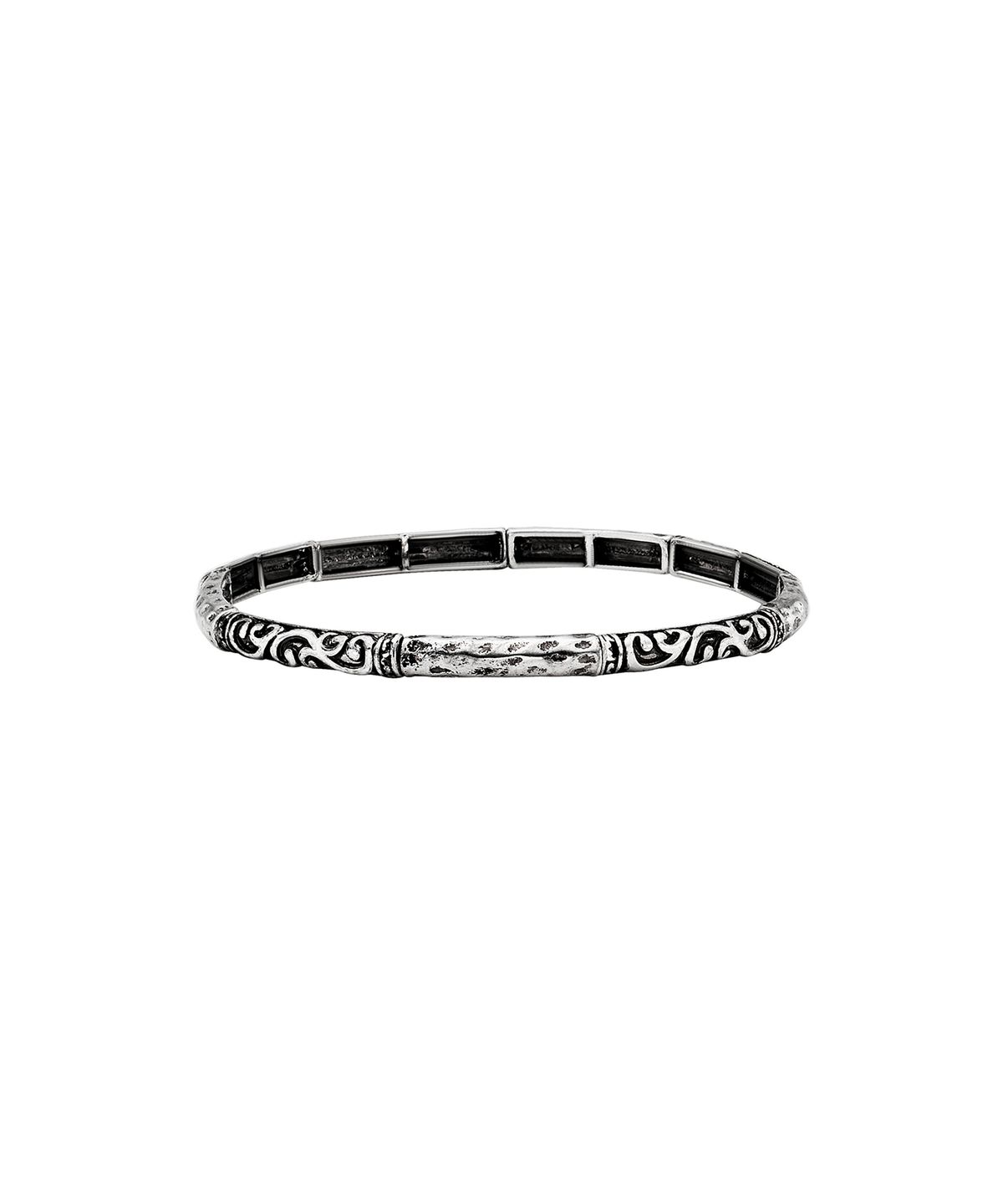 스칼렛또블랙(SCALETTOBLACK) URM013 Vintage Metal Slim Bangle