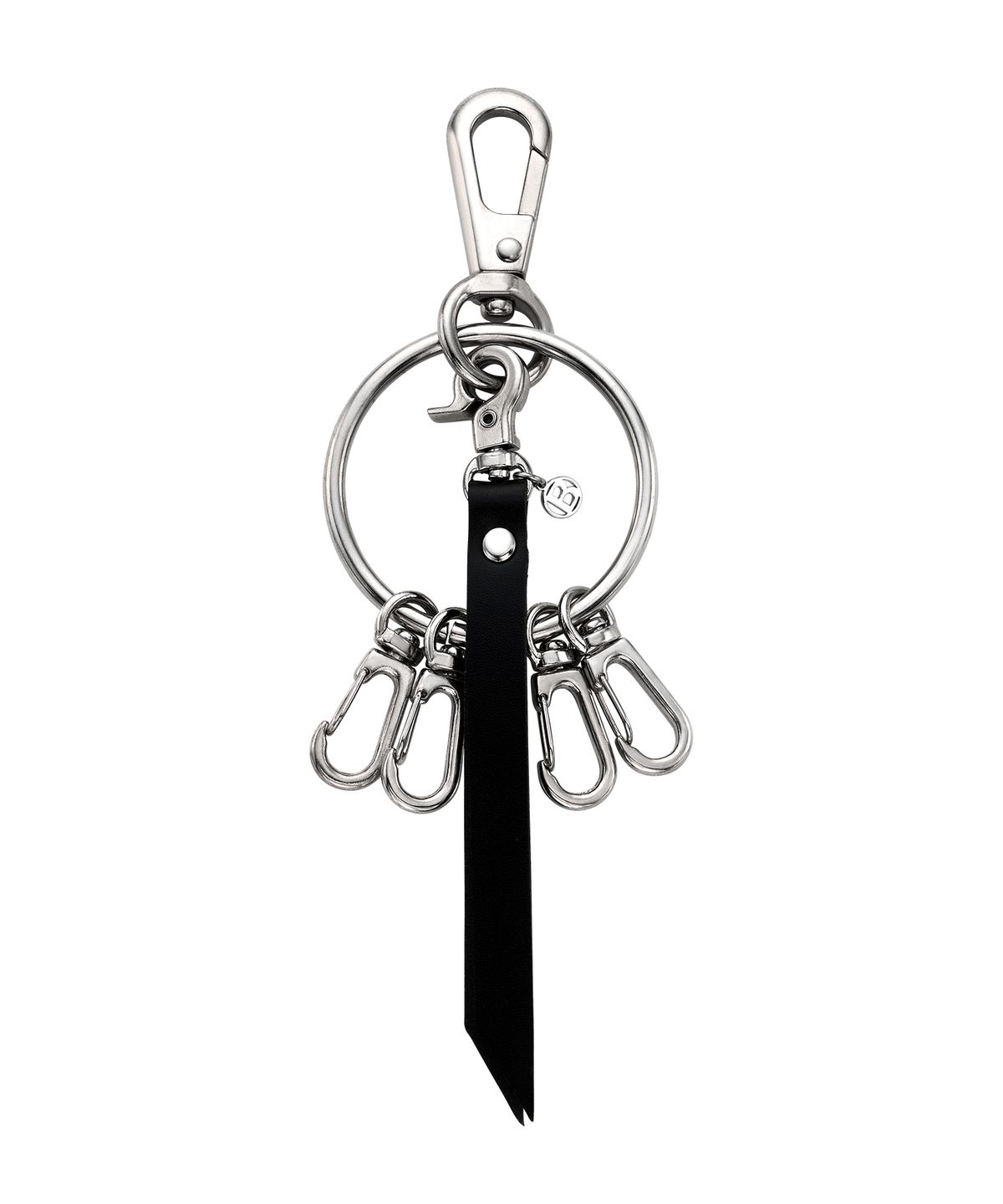 스칼렛또블랙(SCALETTOBLACK) URM015 Big Circle Leather Key ring