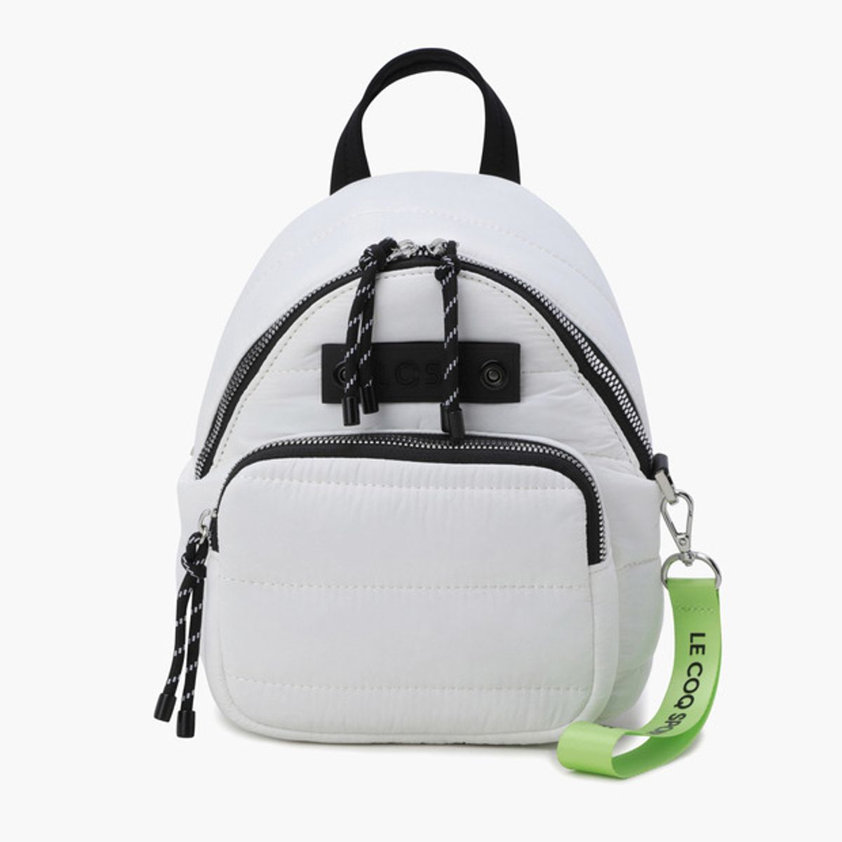 르꼬끄 골프(LECOQ GOLF) 여성 패딩 미니 크로스백 _CREM GQ422LBGO1