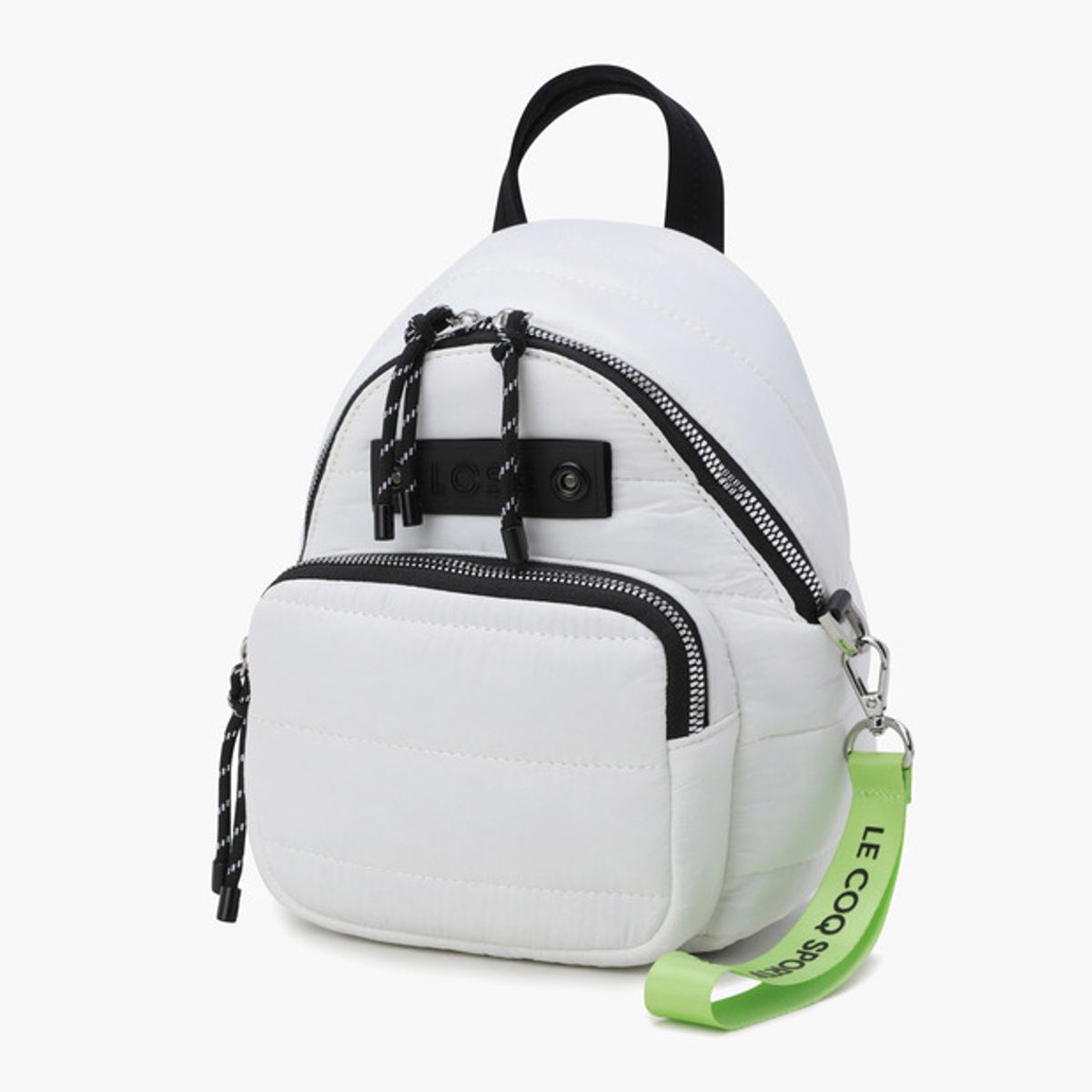 르꼬끄 골프(LECOQ GOLF) 여성 패딩 미니 크로스백 _CREM GQ422LBGO1
