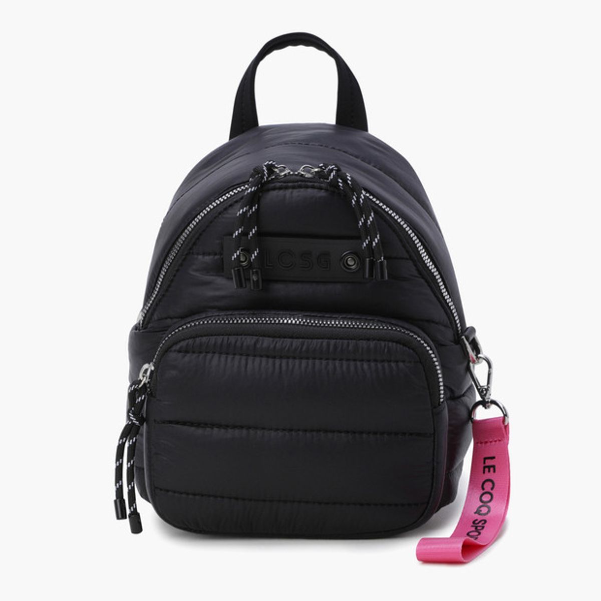 르꼬끄 골프(LECOQ GOLF) 여성 패딩 미니 크로스백 _BLCK GQ422LBGO1