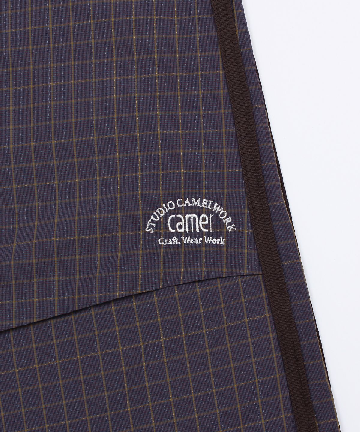카멜워크(CAMEL WORK) NO.322 빈티지 멀티 체크 트랙팬츠(퍼플)
