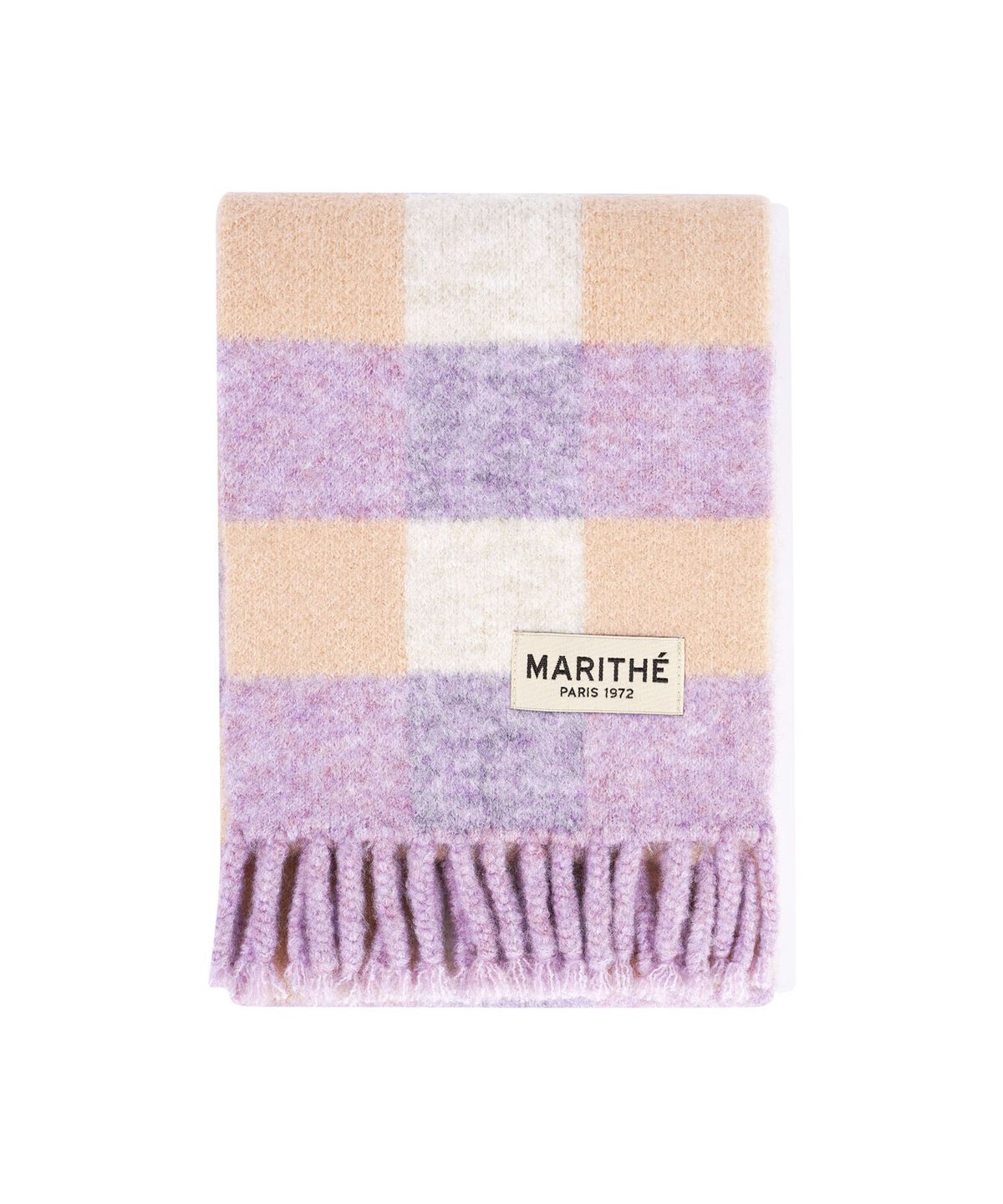 마리떼 키즈(MARITHÉ KIDS) KIDS FUZZY BULKY KNIT MUFFLER light purple