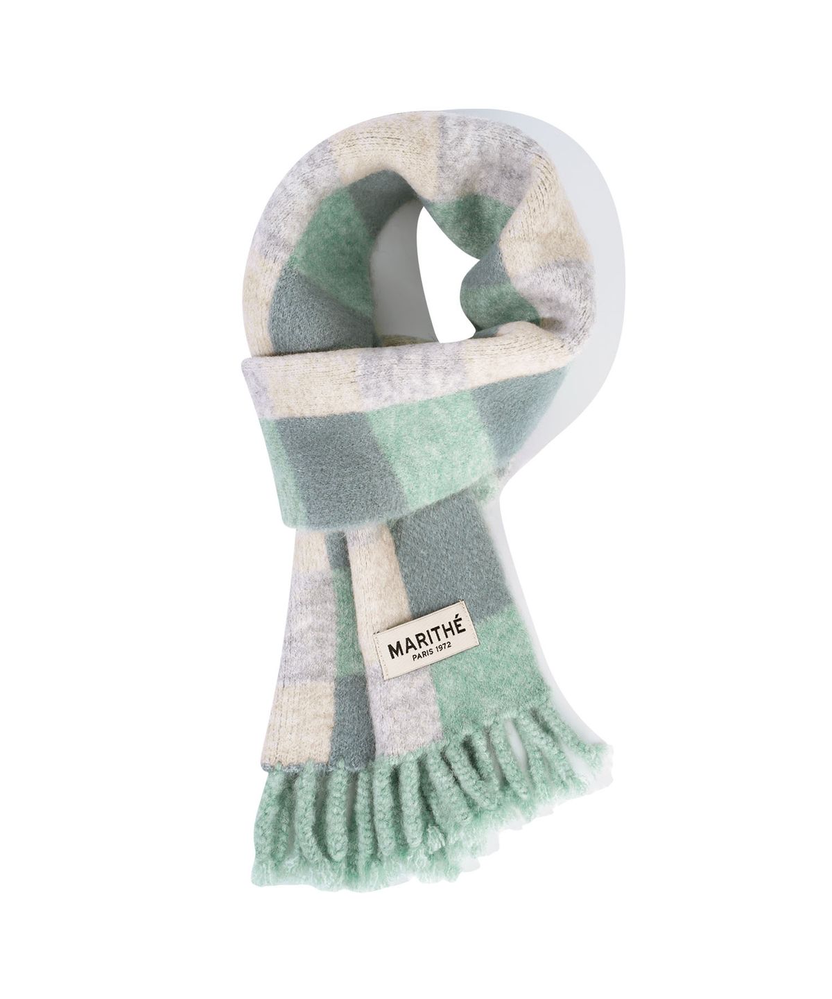 마리떼 키즈(MARITHÉ KIDS) KIDS FUZZY BULKY KNIT MUFFLER mint