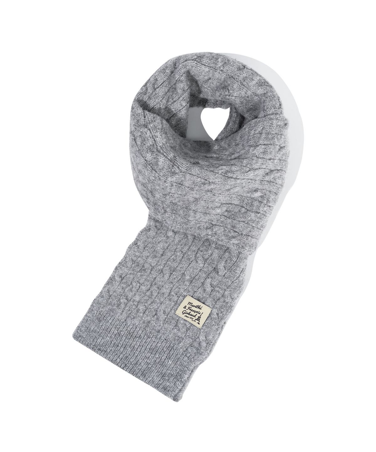 마리떼 키즈(MARITHÉ KIDS) KIDS CABLE MUFFLER heather gray