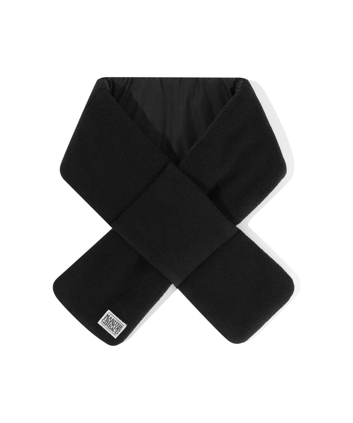 마리떼 키즈(MARITHÉ KIDS) KIDS CLASSIC LOGO REVERSIBLE MUFFLER black