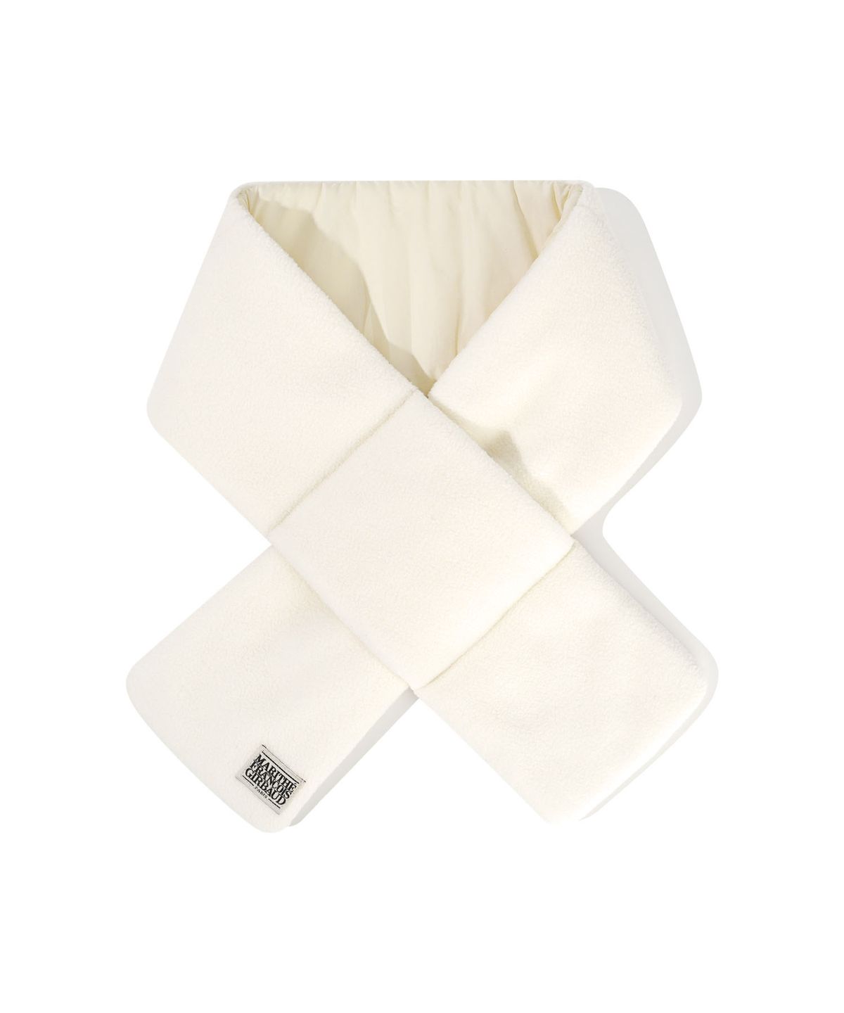 마리떼 키즈(MARITHÉ KIDS) KIDS CLASSIC LOGO REVERSIBLE MUFFLER cream