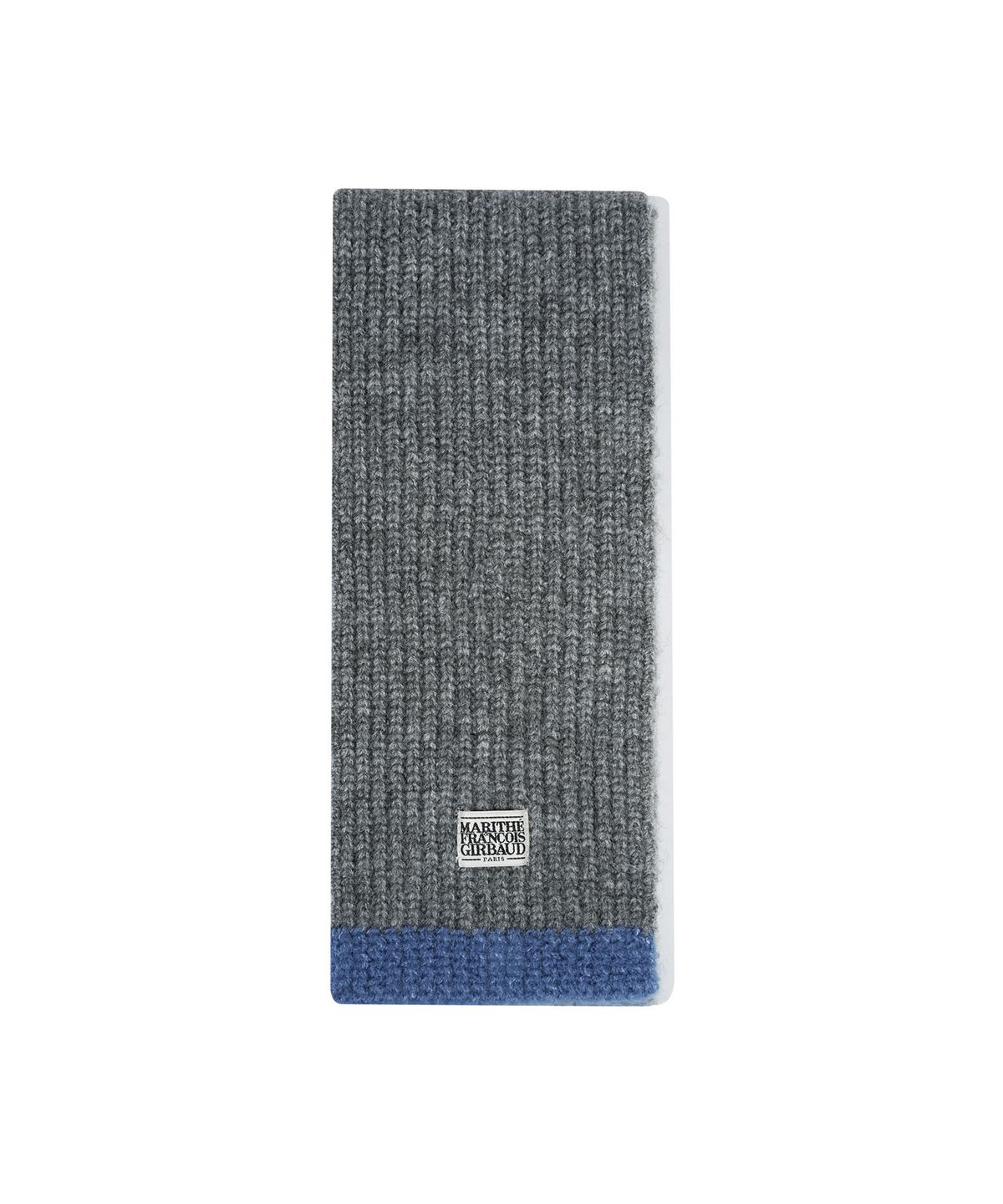 마리떼 키즈(MARITHÉ KIDS) KIDS CLASSIC LOGO KNIT MUFFLER heather gray