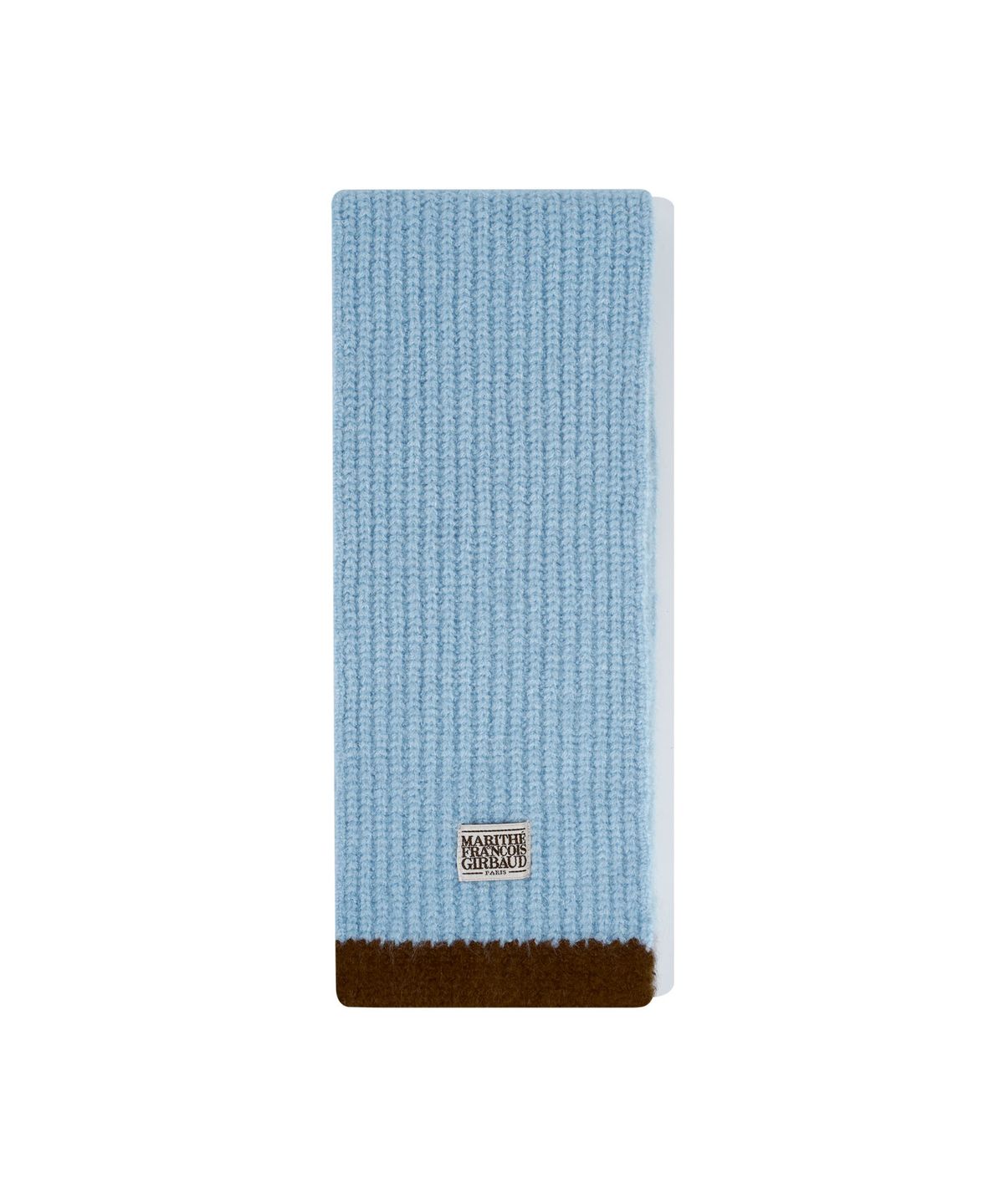 마리떼 키즈(MARITHÉ KIDS) KIDS CLASSIC LOGO KNIT MUFFLER light blue