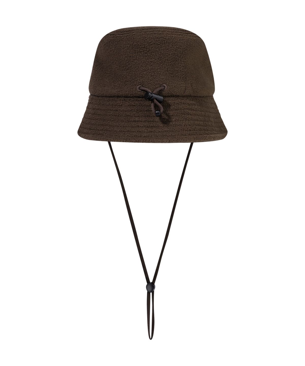 마리떼 키즈(MARITHÉ KIDS) KIDS BEAR CLASSIC LOGO FLEECE BUCKET HAT brown