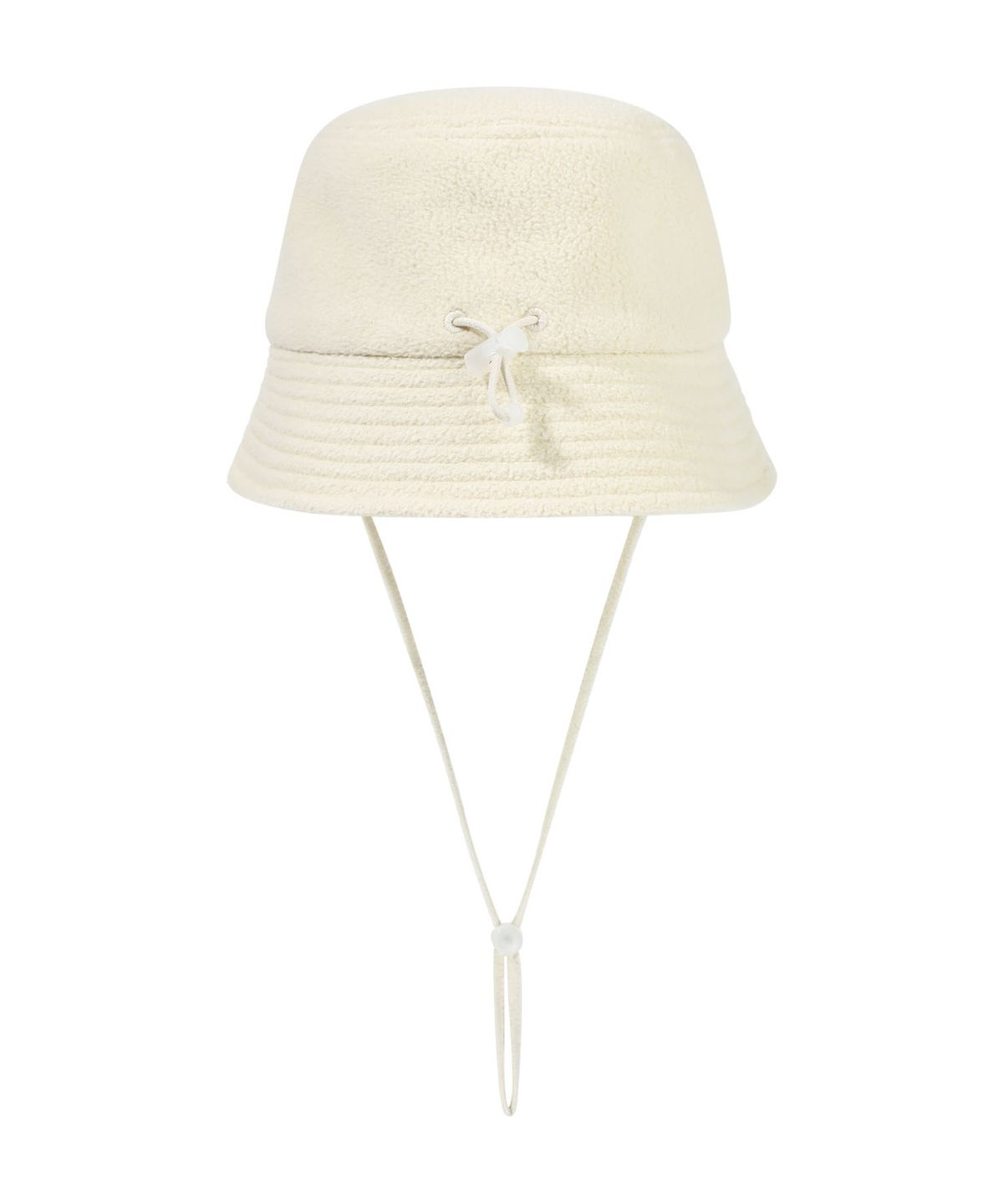 마리떼 키즈(MARITHÉ KIDS) KIDS BEAR CLASSIC LOGO FLEECE BUCKET HAT beige