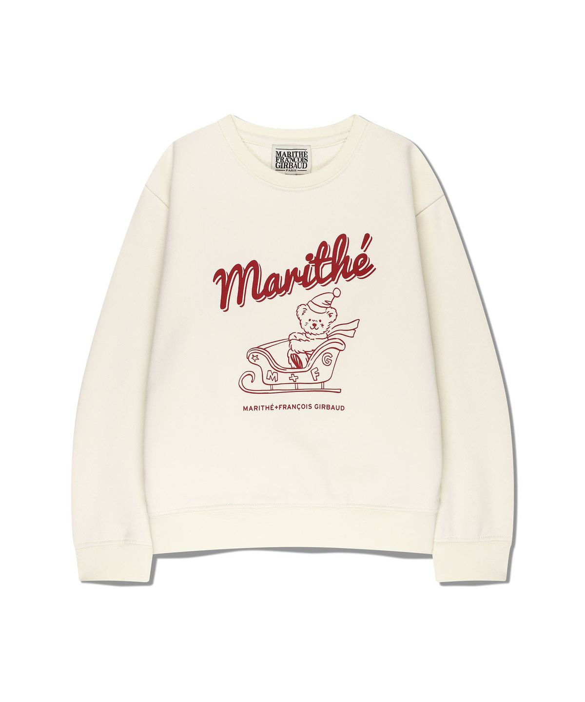 마리떼 키즈(MARITHÉ KIDS) KIDS HOLIDAY SWEATSHIRT (BRUSHED) cream