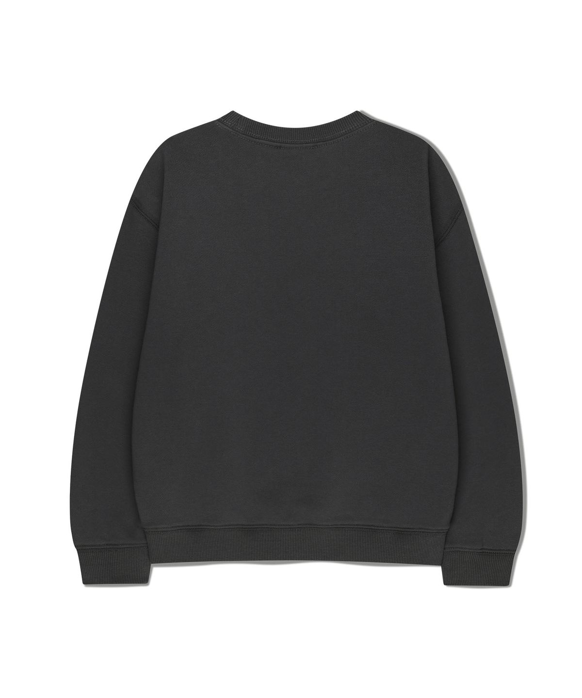 마리떼 키즈(MARITHÉ KIDS) KIDS DOODLE CLASSIC LOGO SWEATSHIRT (BRUSHED) charcoal