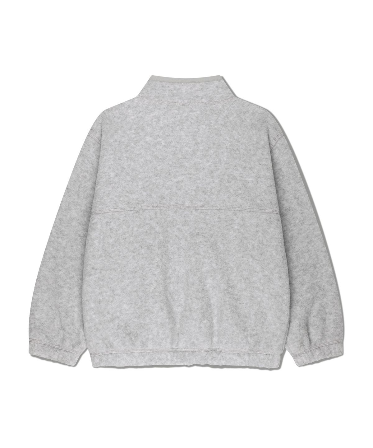 마리떼 키즈(MARITHÉ KIDS) KIDS CLASSIC LOGO FLEECE ANORAK heather gray