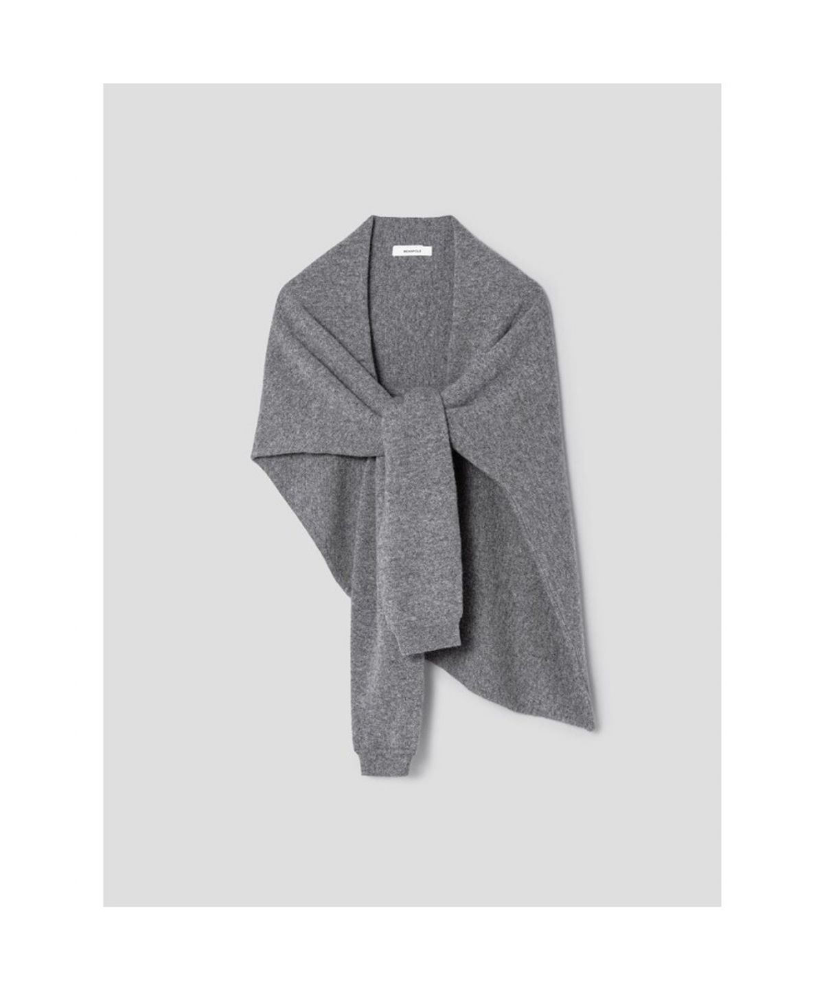 빈폴 액세서리(BEANPOLE ACCESSORY) 울 숄 머플러 - 그레이