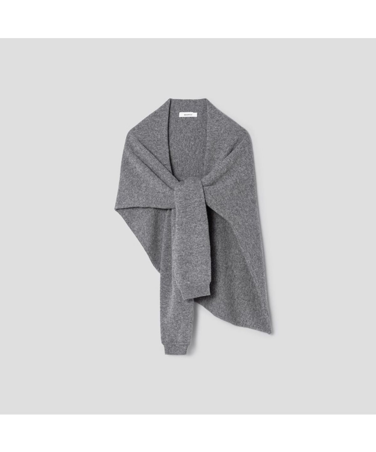 빈폴 액세서리(BEANPOLE ACCESSORY) 울 숄 머플러 - 그레이
