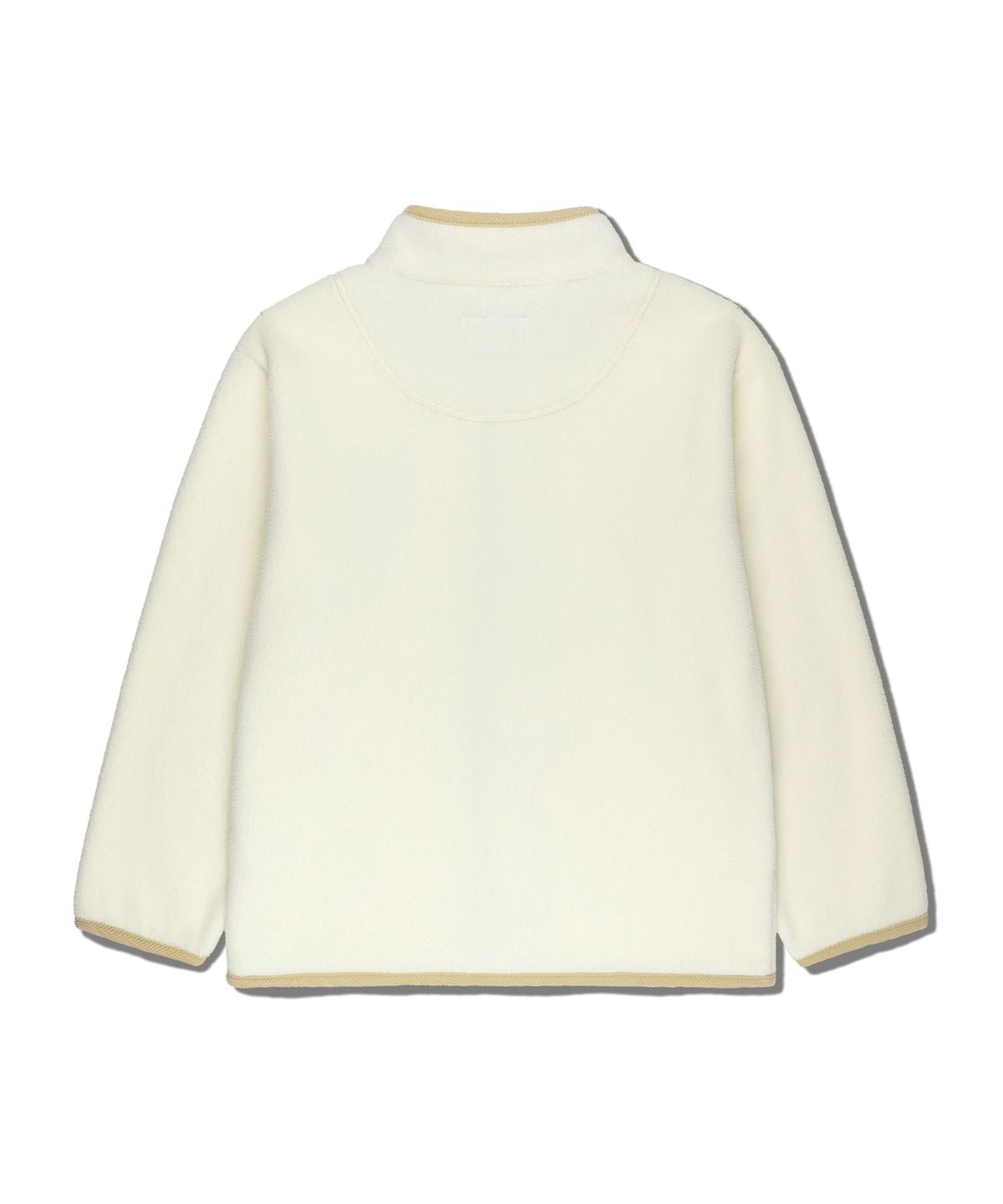 마리떼 키즈(MARITHÉ KIDS) KIDS CLASSIC LOGO LIGHT WEIGHT FLEECE JACKET ivory