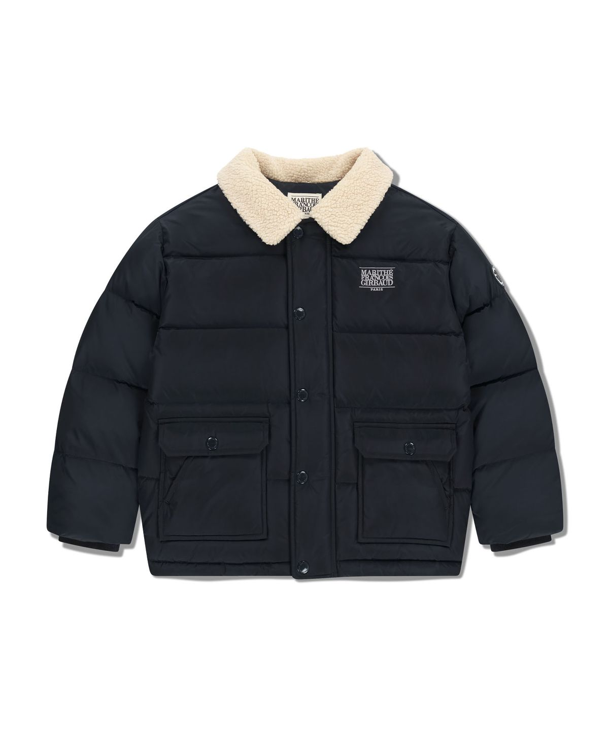마리떼 키즈(MARITHÉ KIDS) KIDS COLLAR DOWN JACKET navy