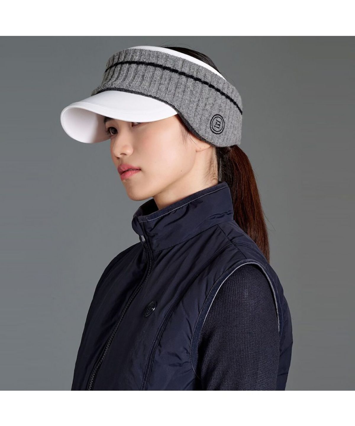 빈폴 액세서리(BEANPOLE ACCESSORY) 공용 방한 헤어밴드 - 애쉬