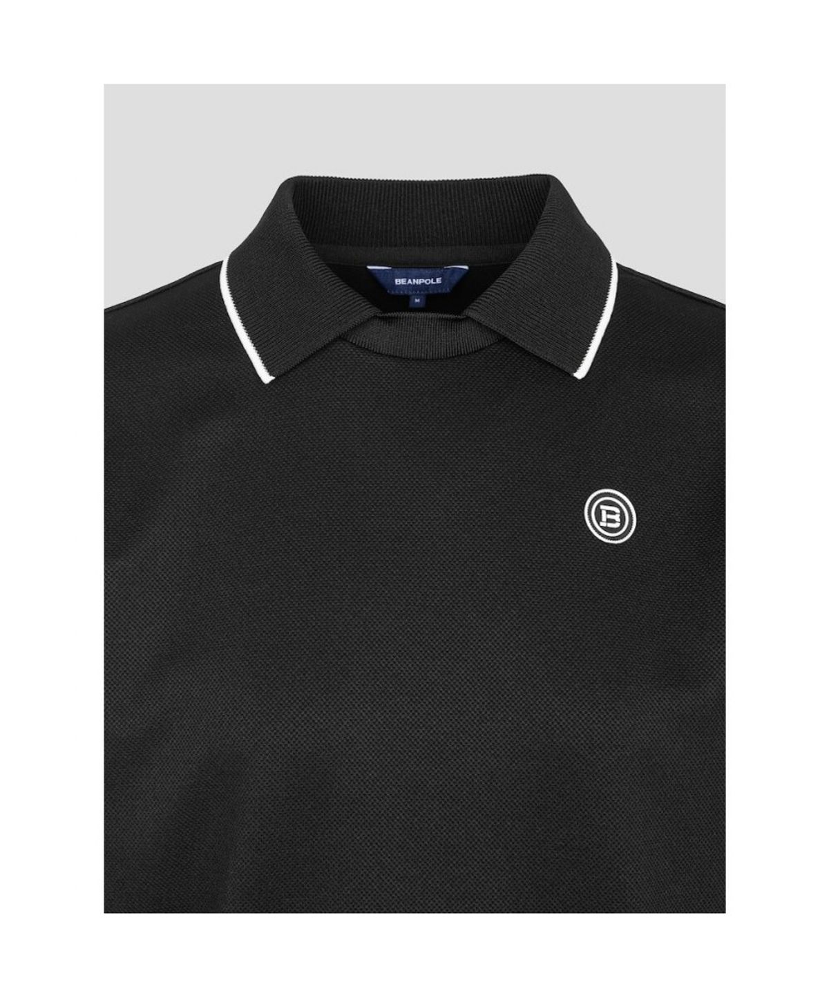 빈폴골프(BEANPOLE GOLF) 여성 안기모 블루종핏 긴소매 티셔츠 - 블랙