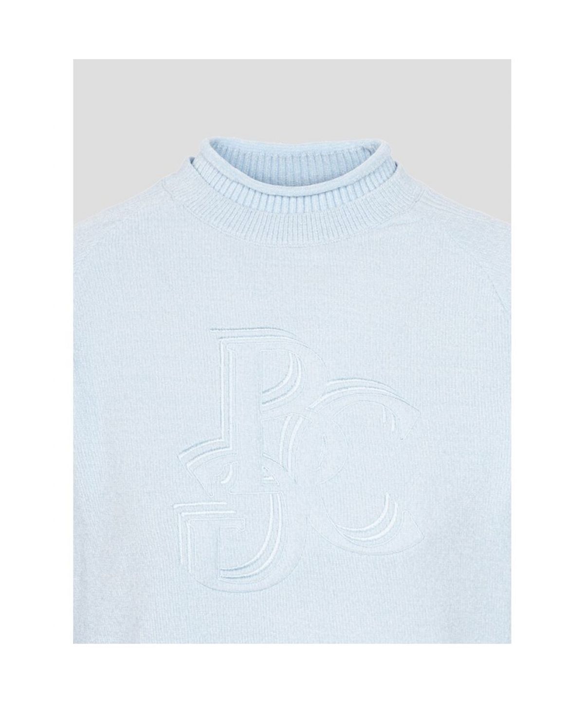 빈폴골프(BEANPOLE GOLF) 여성 원포인트 이중넥 풀오버 - 스카이 블루
