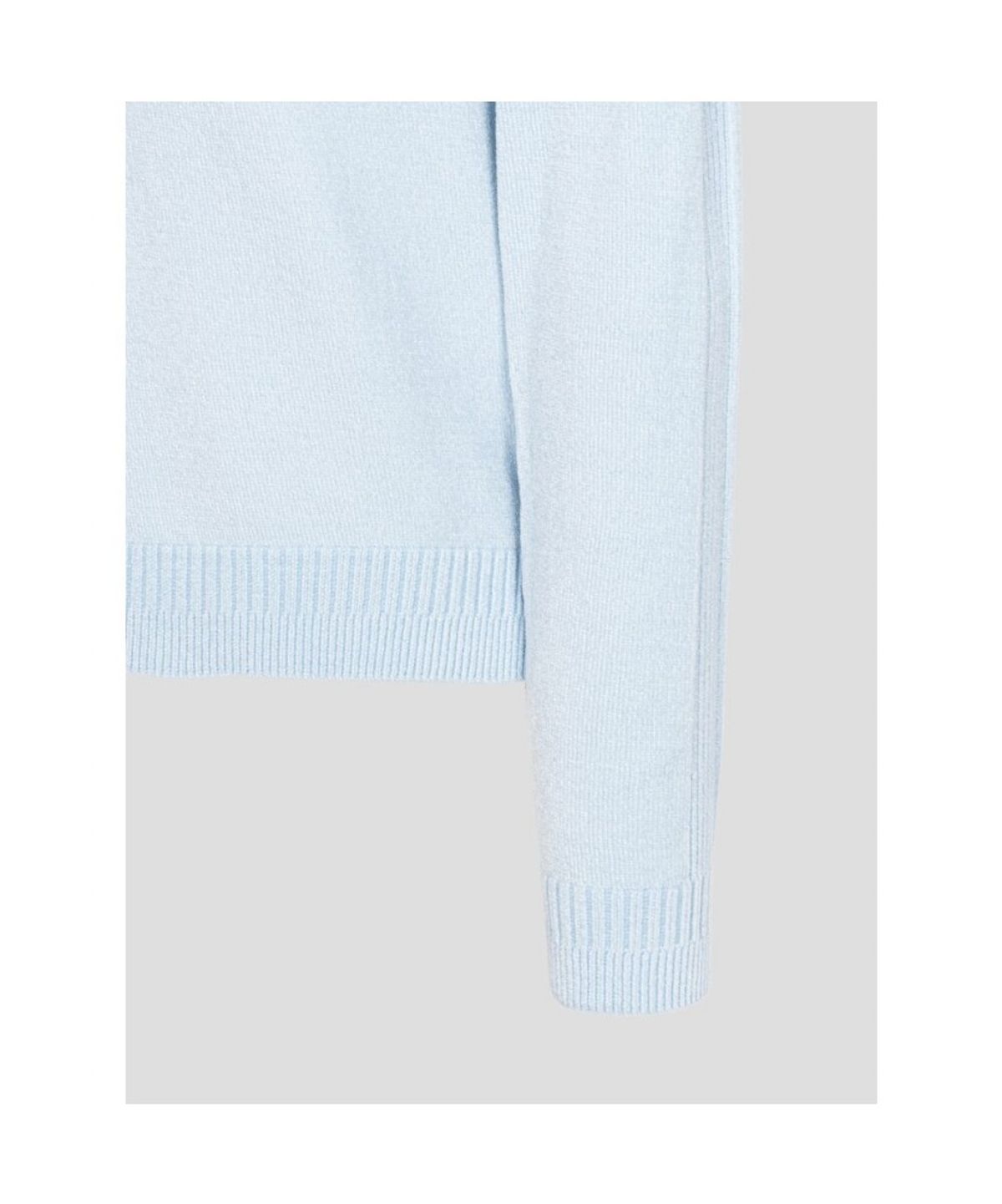 빈폴골프(BEANPOLE GOLF) 여성 원포인트 이중넥 풀오버 - 스카이 블루