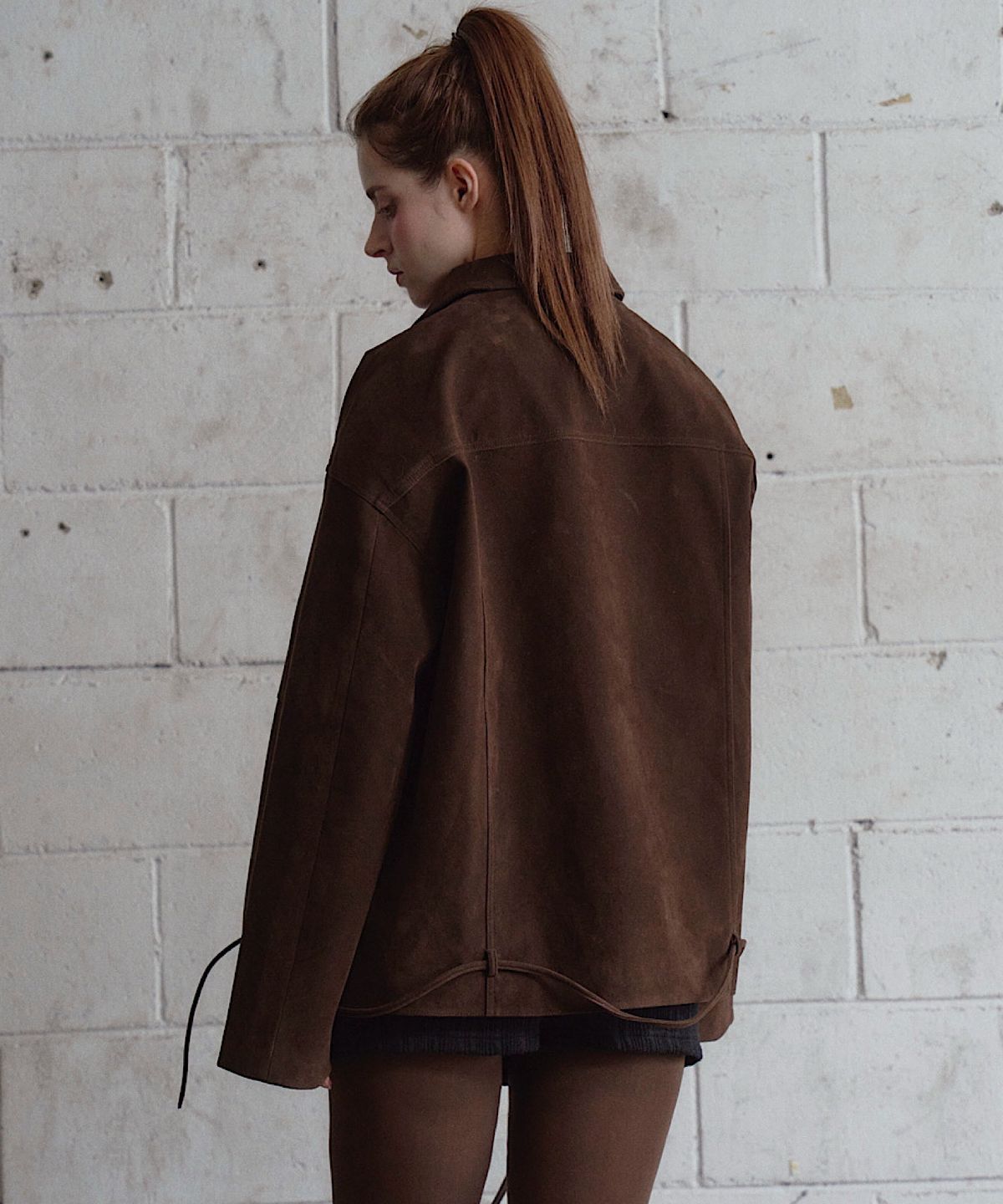 아포엠(APOEM) Suede Jacket (2C)