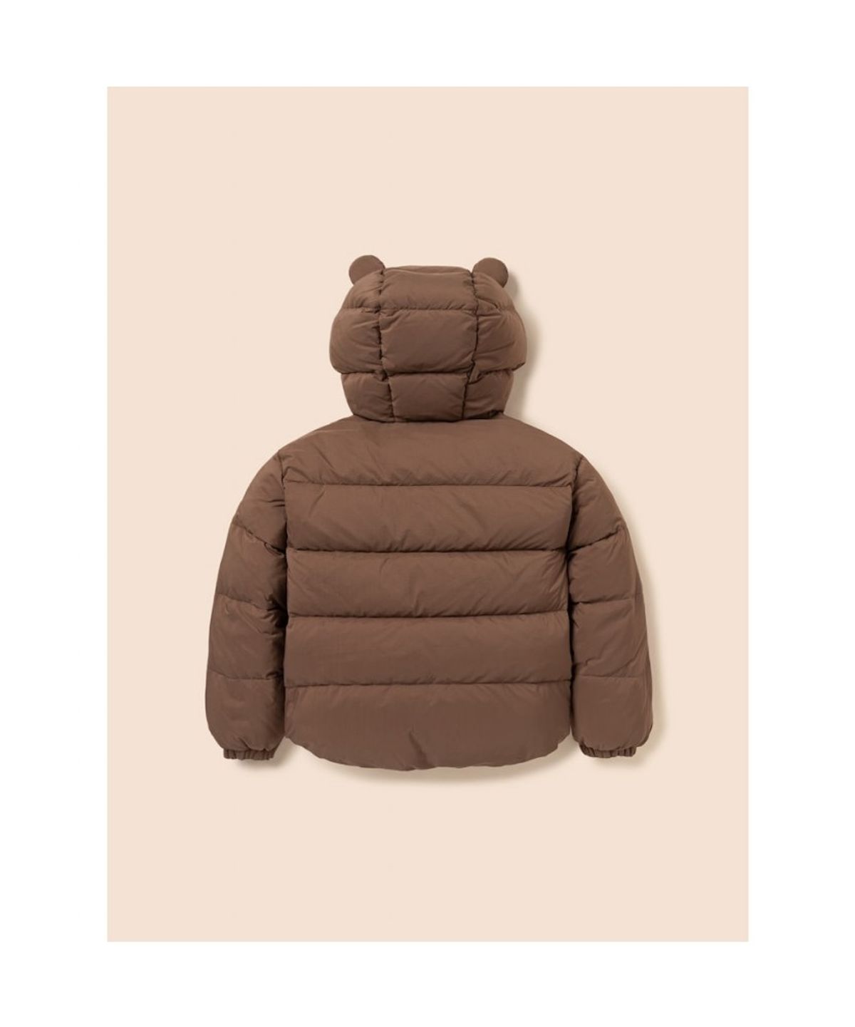 빈폴 키즈(BEANPOLE KIDS) 귀달이 중경량 다운  브라운 (BI5X38U01D) (BI5X38U01D)
