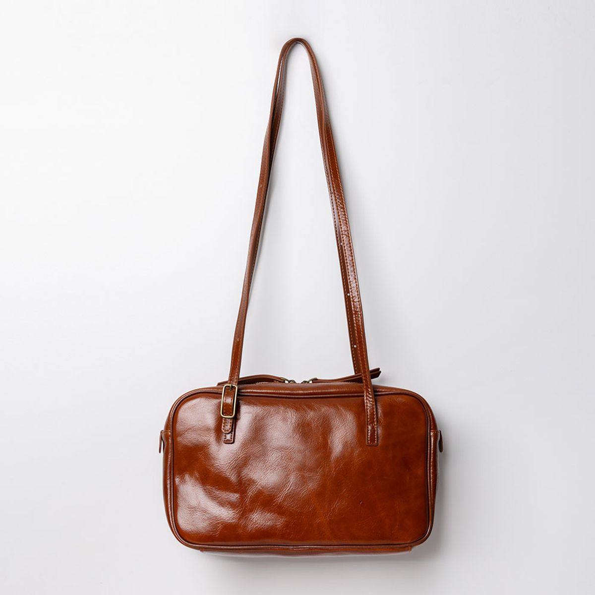 던드롭(DUNDROP) DD_Classic recto bag_BROWN