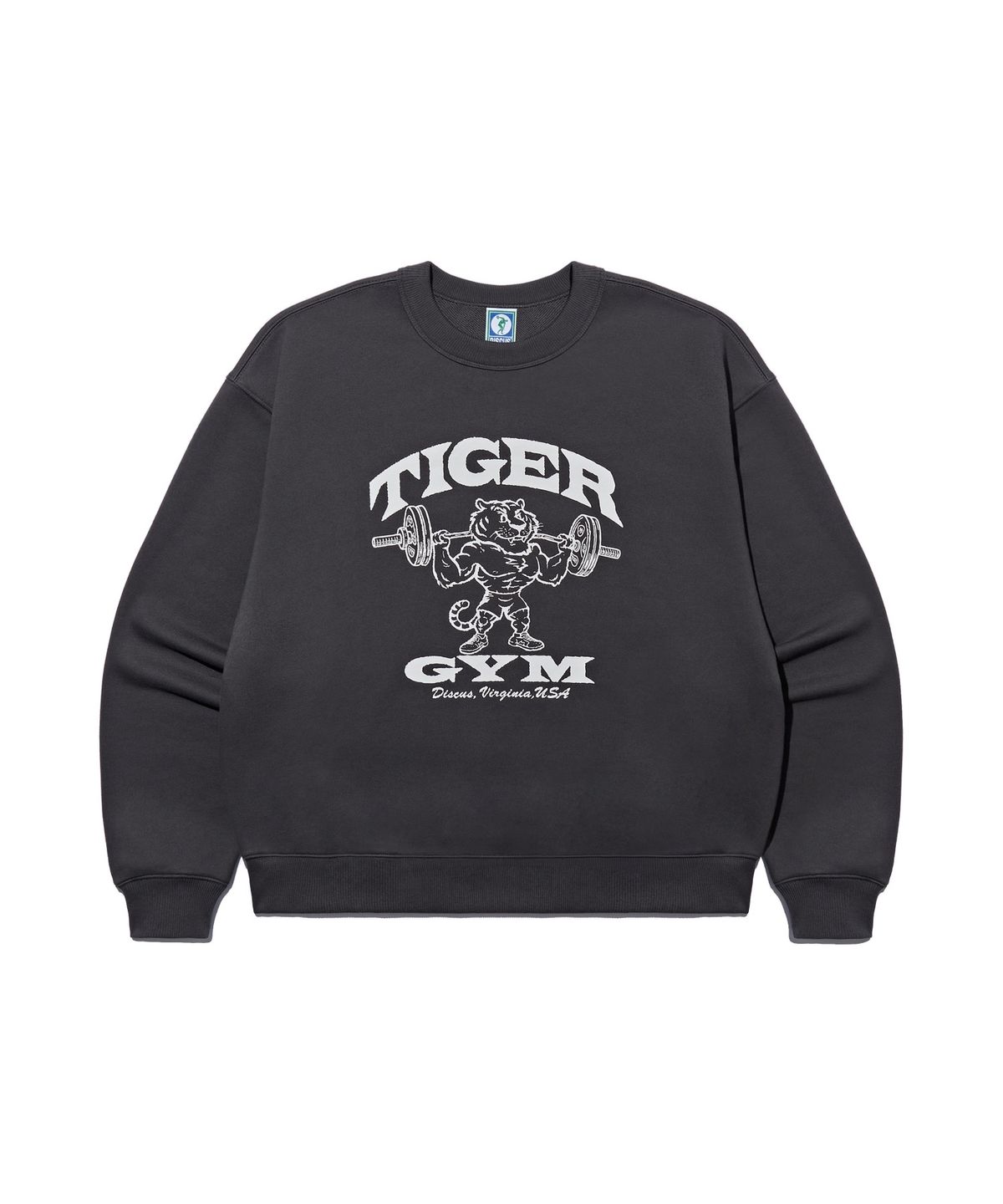 디스커스 애슬레틱(DISCUS ATHLETIC) [2COLORS] 타이거 짐 스웨트 셔츠