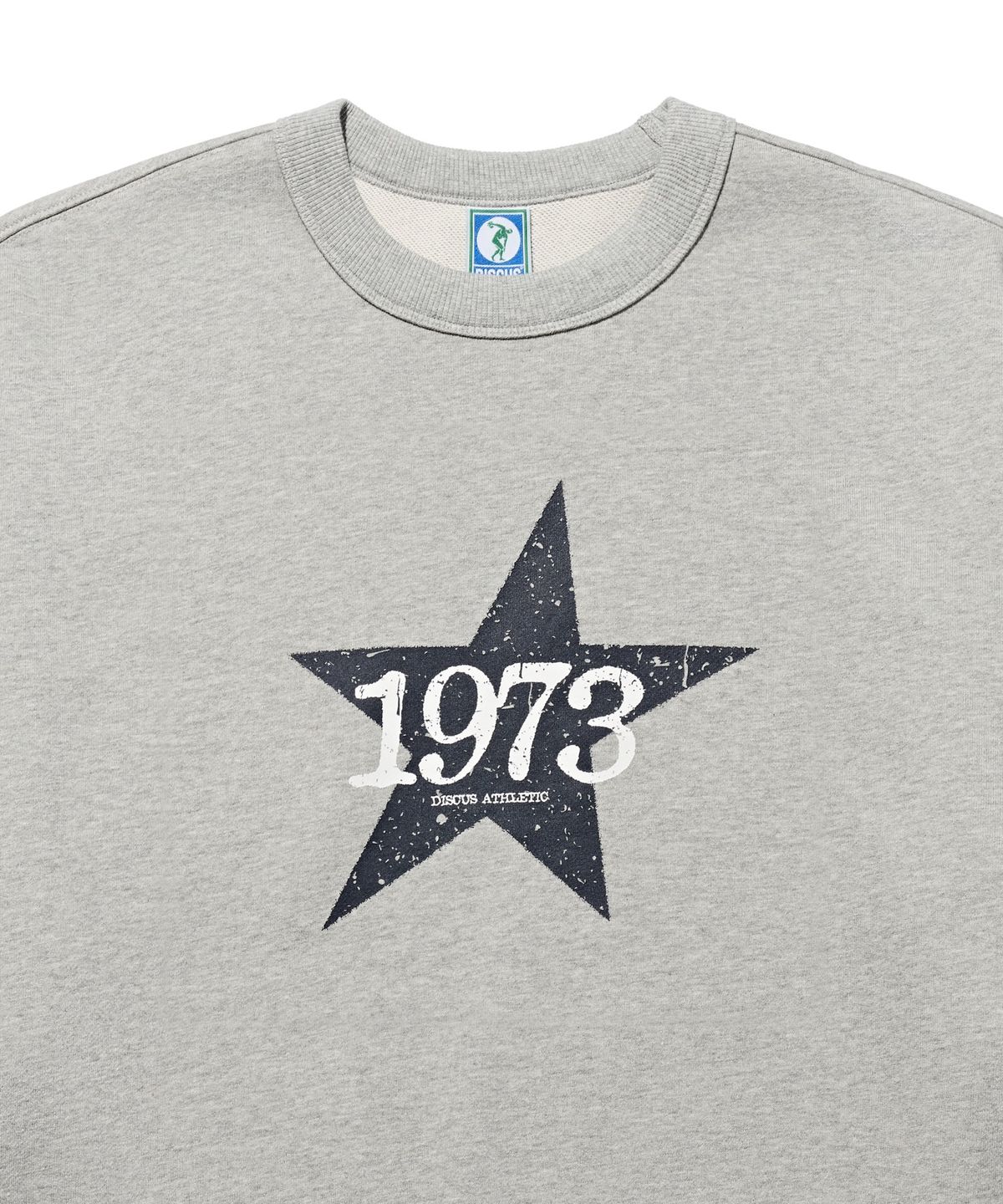 디스커스 애슬레틱(DISCUS ATHLETIC) [2COLORS] 1973 크롭 핏 스웨트 셔츠