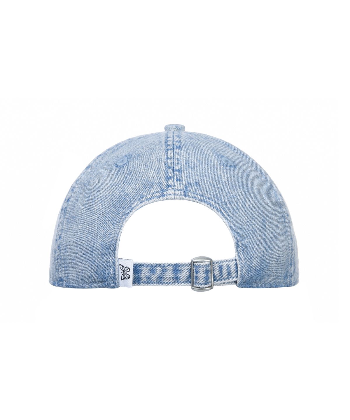 닉앤니콜(NICK&NICOLE) DESTROYED HEART DENIM BALL CAP_BLUE