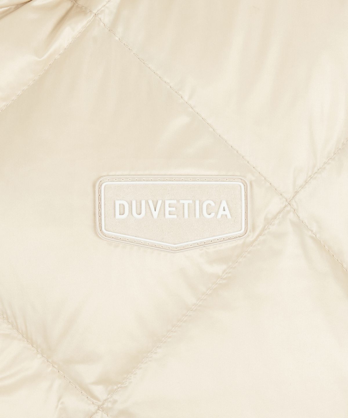 듀베티카(DUVETICA) 에우리피데 크롭(라이트 베이지)(여성 반팔다운)