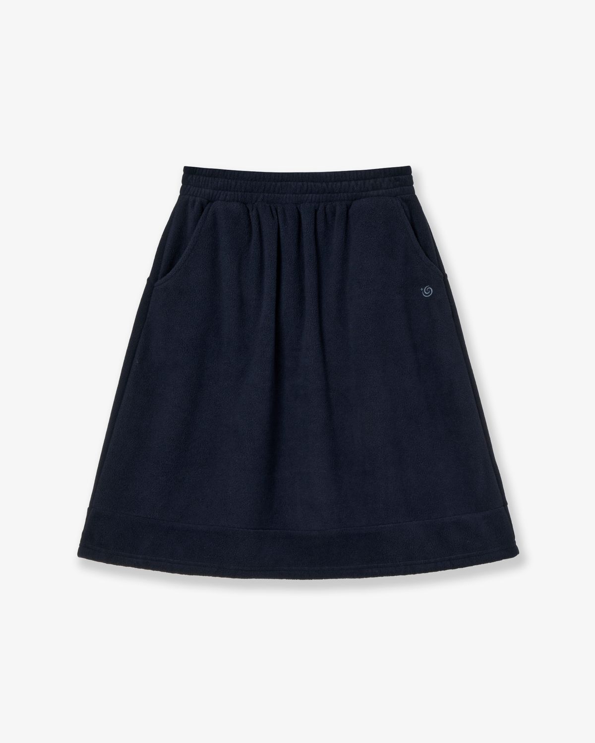 에이이에이이(AEAE) BALLOON FLEECE SKIRT [NAVY]