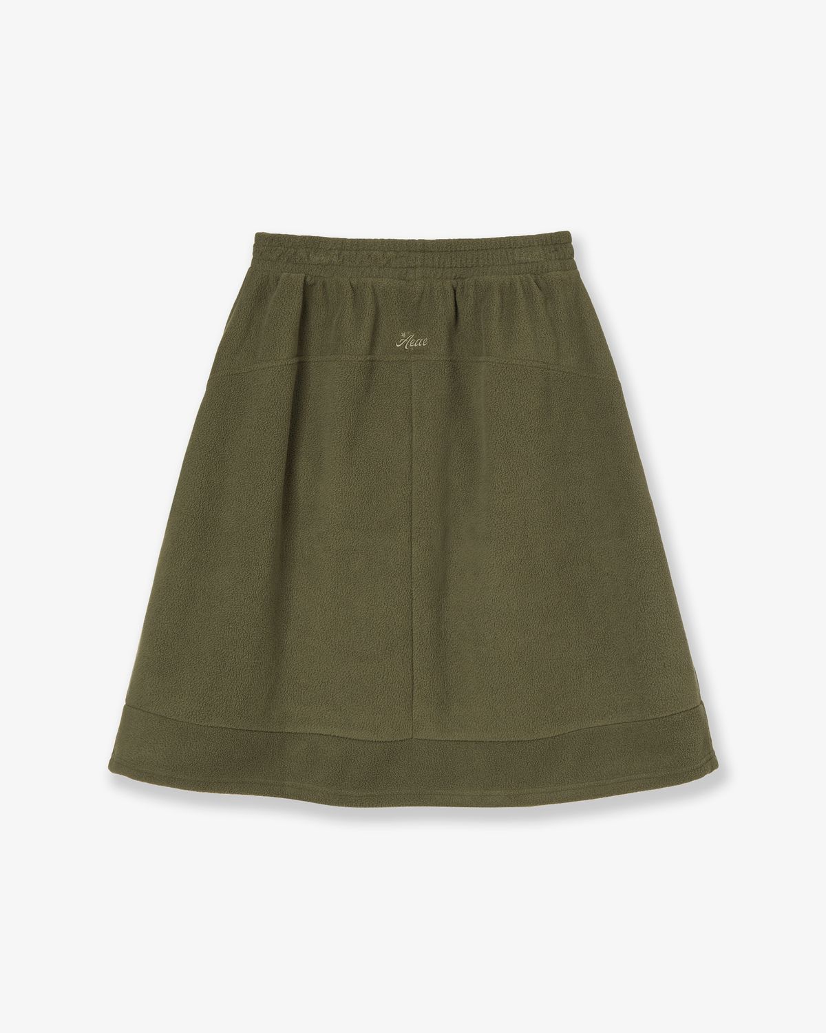 에이이에이이(AEAE) BALLOON FLEECE SKIRT [OLIVE]