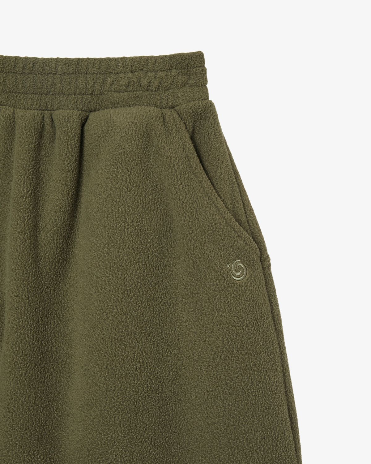 에이이에이이(AEAE) BALLOON FLEECE SKIRT [OLIVE]