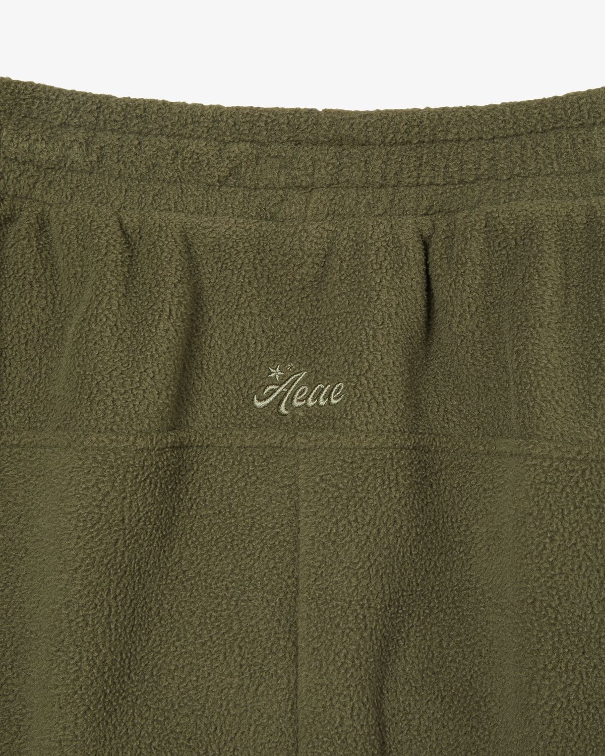 에이이에이이(AEAE) BALLOON FLEECE SKIRT [OLIVE]