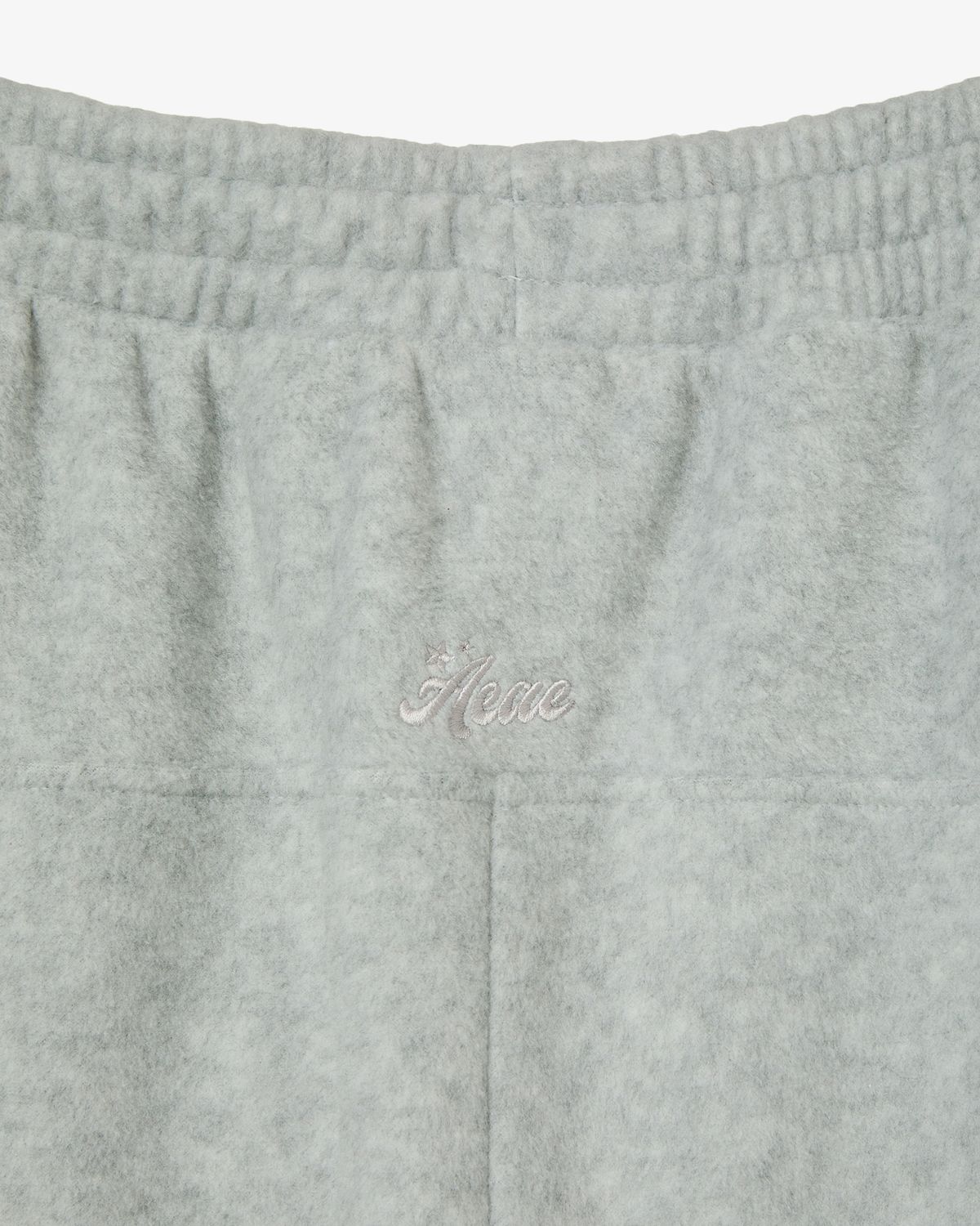 에이이에이이(AEAE) BALLOON FLEECE SKIRT [LIGHT GREY]