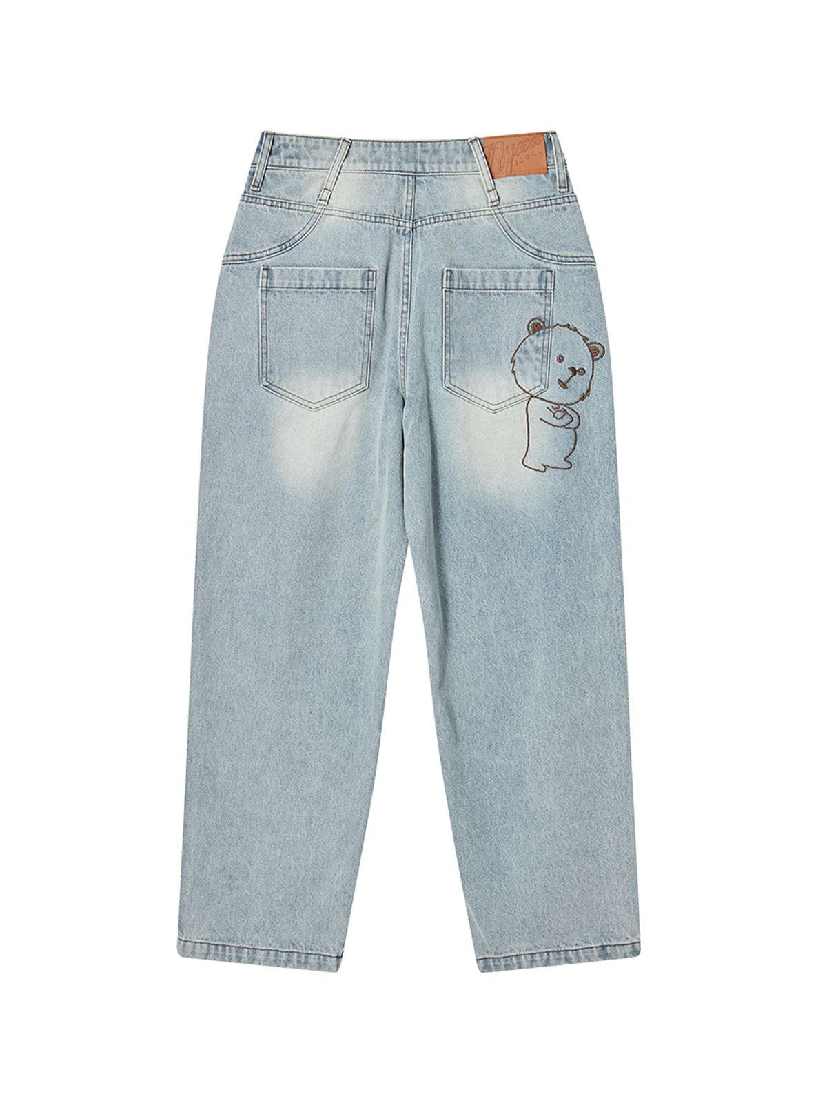 엔와이엑스엑스(NYXX) DALGOMM DENIM PANTS ASH BLUE