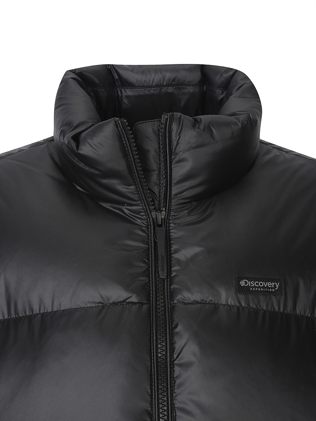 디스커버리 익스페디션(DISCOVERY EXPEDITION) 여성 반슬리 다운 크롭 숏패딩 (Neon Black)
