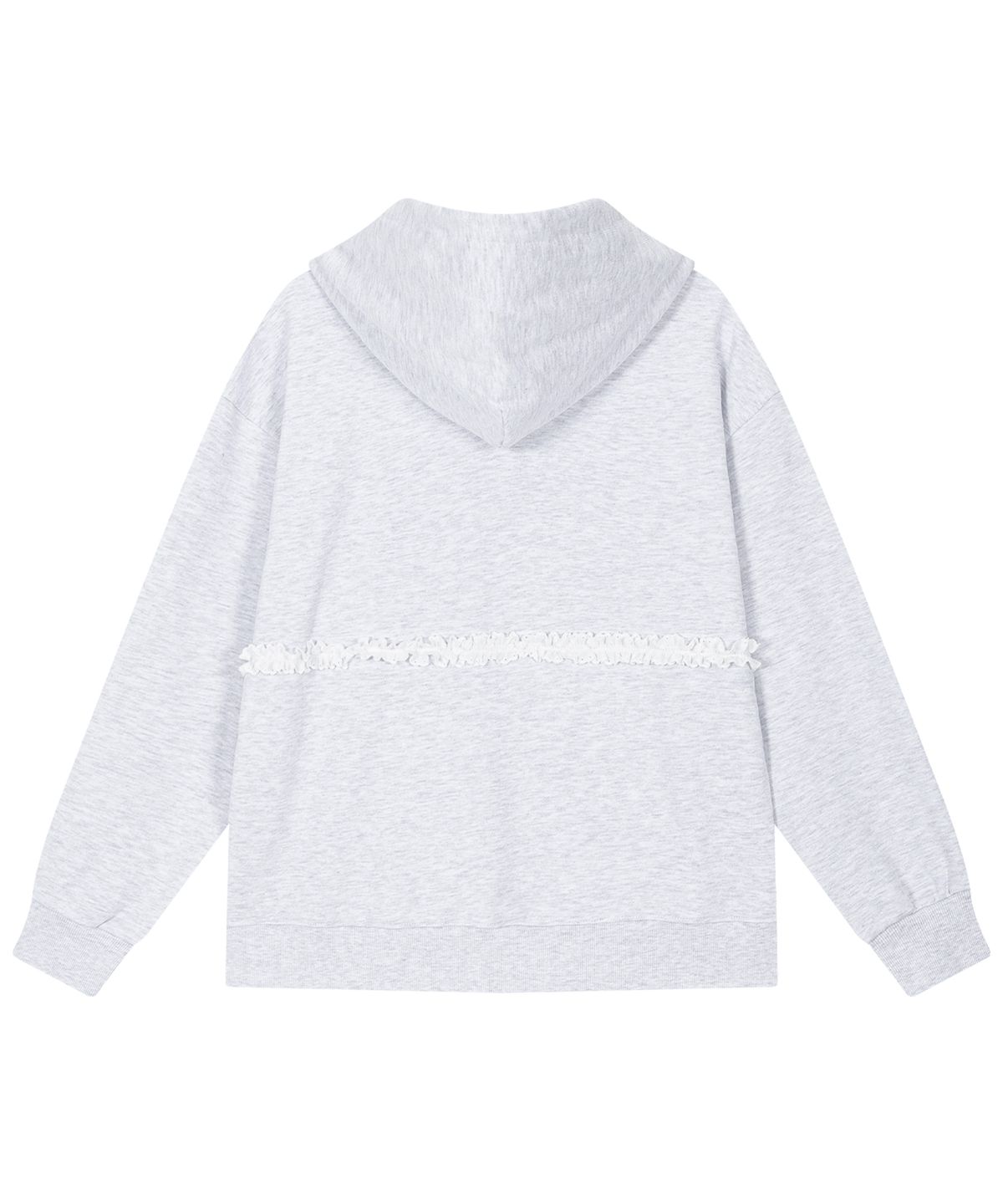 벨리아르(BELLIALEU) MERINGUE HOOD ZIP-UP-MELANGE