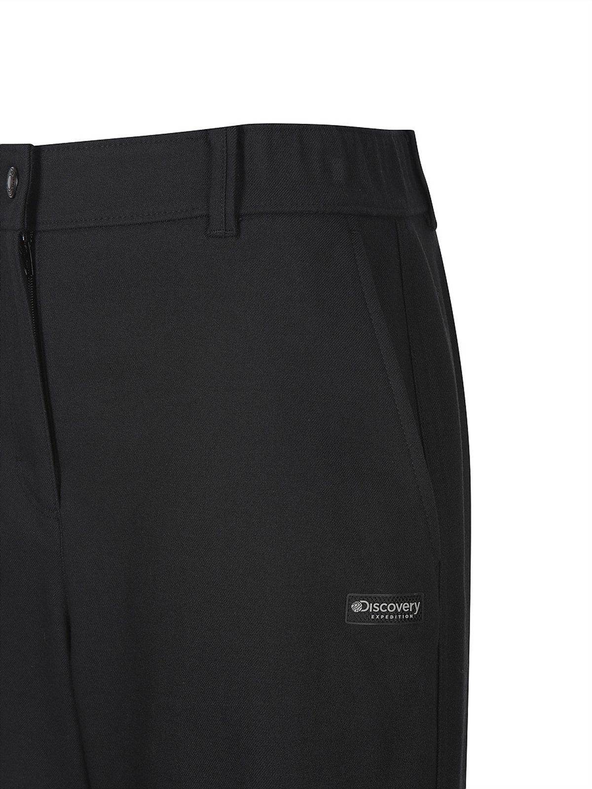 디스커버리 익스페디션(DISCOVERY EXPEDITION) 여성 기모 스트레이트 팬츠 (BLACK)