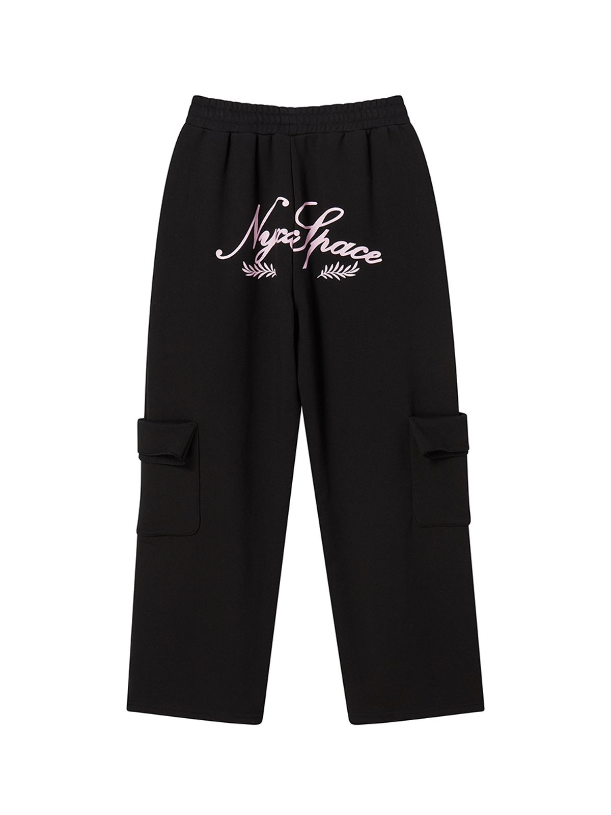 엔와이엑스엑스(NYXX) RHINESTONE DALGOMM JOGGER PANTS BLACK