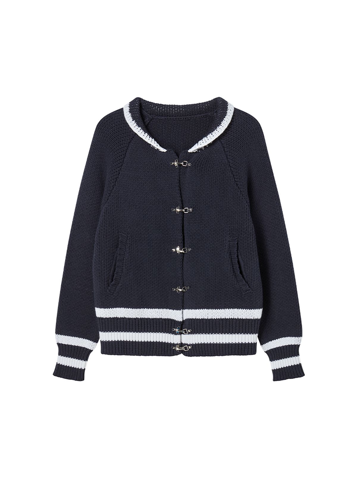 엔와이엑스엑스(NYXX) LATCH COWICHAN CARDIGAN NAVY