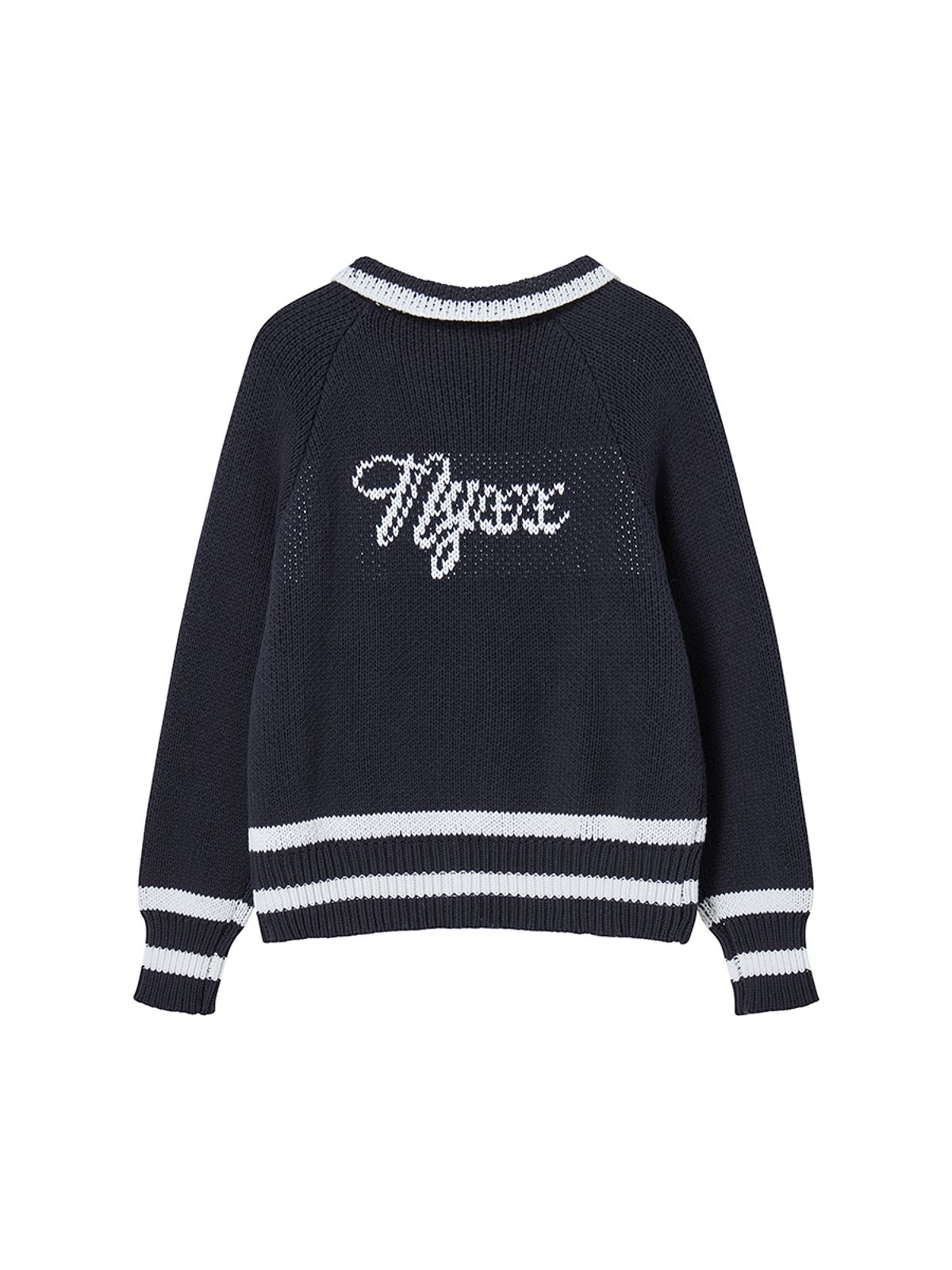 엔와이엑스엑스(NYXX) LATCH COWICHAN CARDIGAN NAVY